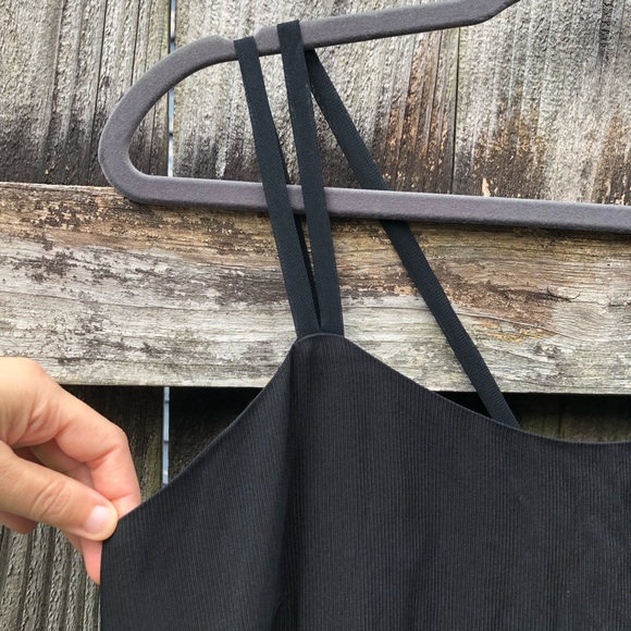 Piano Piano Dolce Carlotta Tiered Maxi Dress Size 12 Black Deadstock Sleeveless - Picture 5 of 15